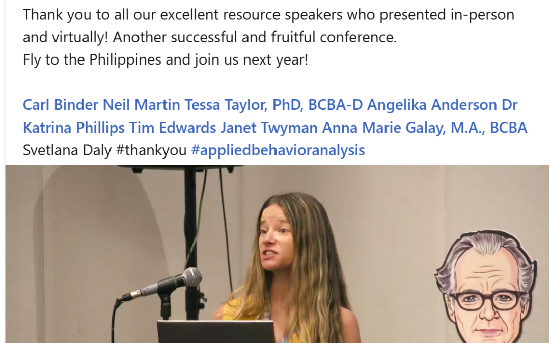 Conference Video Snapshot from the Philippines