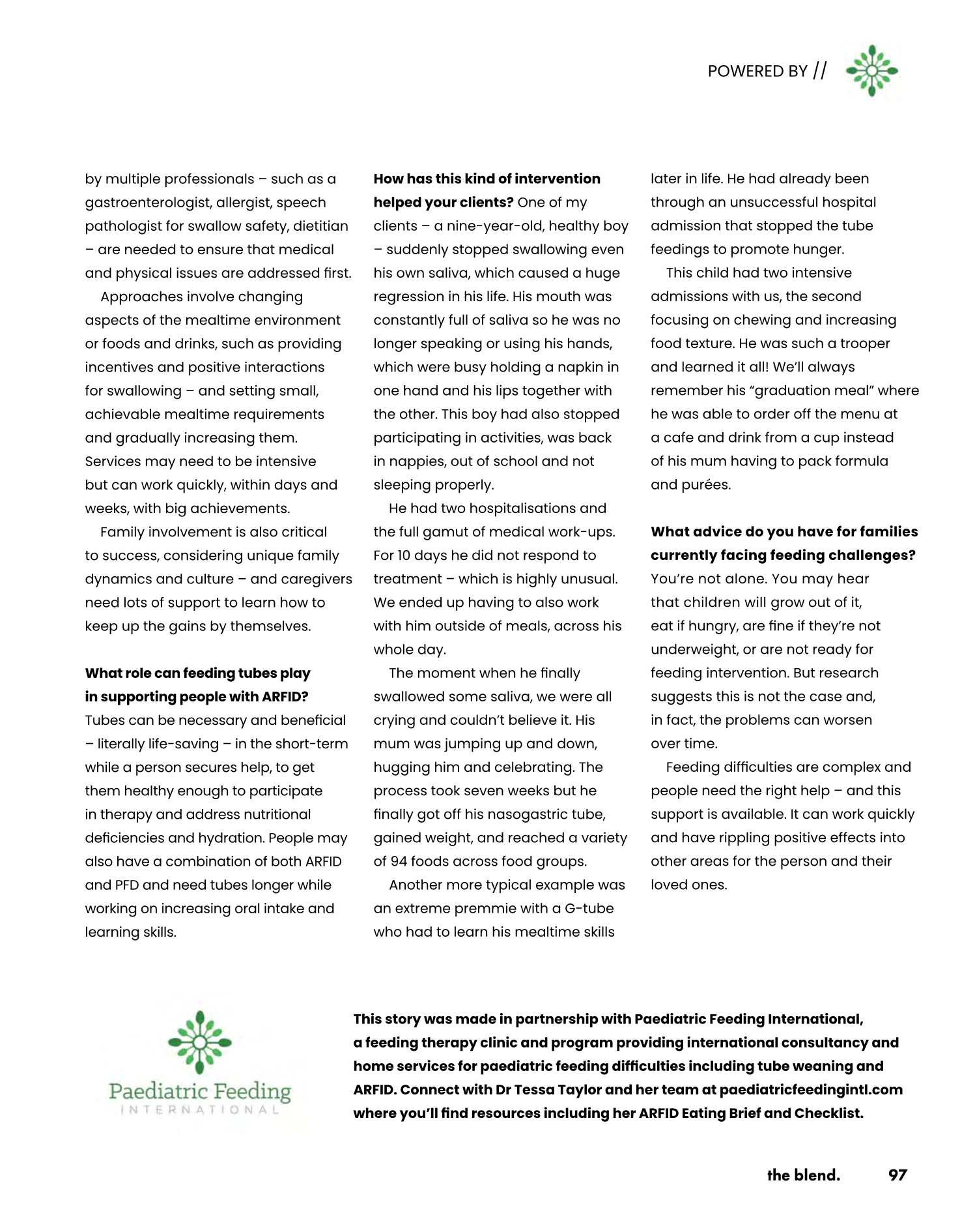 ARFID (Avoidant/Restrictive Food Intake Disorder) information. Feeding therapy for children with feeding difficulties. Paediatric feeding. ARFID (Avoidant/Restrictive Food Intake Disorder) information. Feeding therapy for children with feeding difficulties. Paediatric feeding. Dr. Tessa Taylor