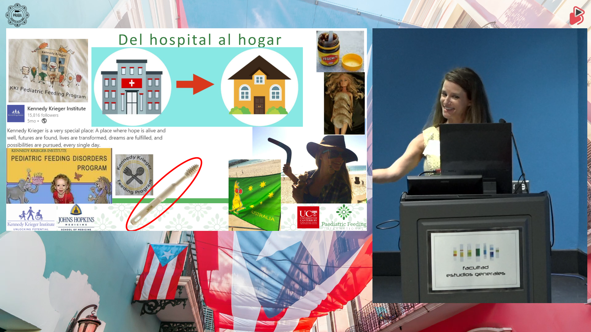 Del hospital al hogar, in home feeding/arfid therapy and tube weaning, paediatric feeding international, dr. tessa taylor