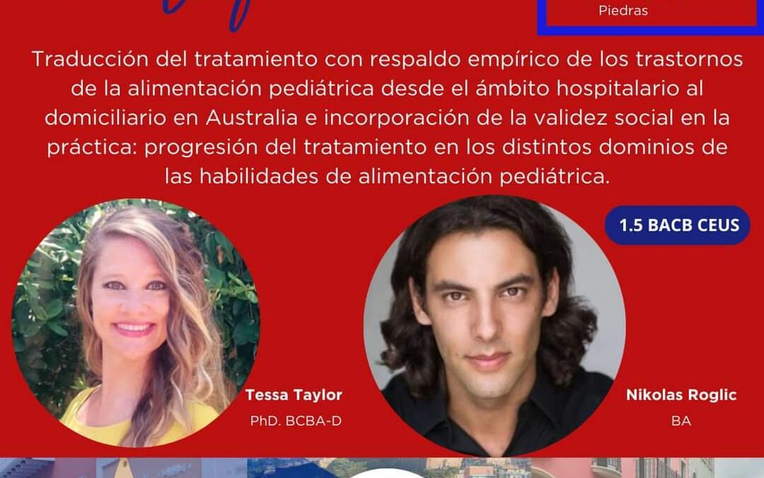¡No te pierdas esta oportunidad de aprender con presentadores que vienen desde Australia y enriquecer tu conocimiento en un área crucial de la salud infantil! 🌏💙