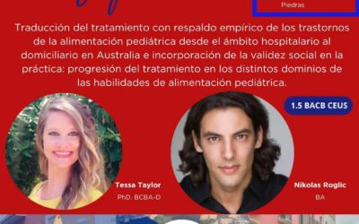 ¡No te pierdas esta oportunidad de aprender con presentadores que vienen desde Australia y enriquecer tu conocimiento en un área crucial de la salud infantil! 🌏💙